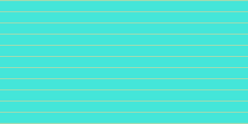 #09decf (75%), #dbd393 horizontal lines, two pixels wide, thirty-four pixels apart