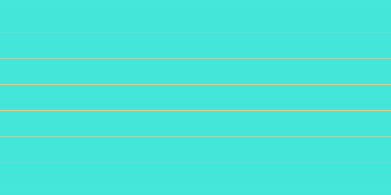 #09decf (75%), #dbd393 horizontal lines, one pixels wide, fifty-two pixels apart