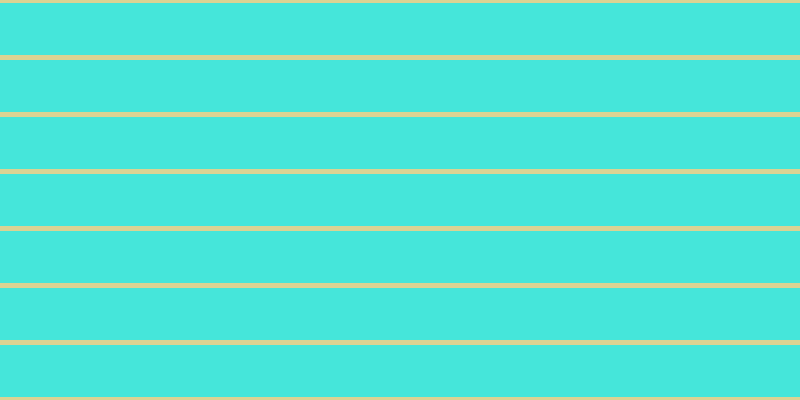 #09decf (75%), #dbd393 horizontal lines, five pixels wide, fifty-two pixels apart
