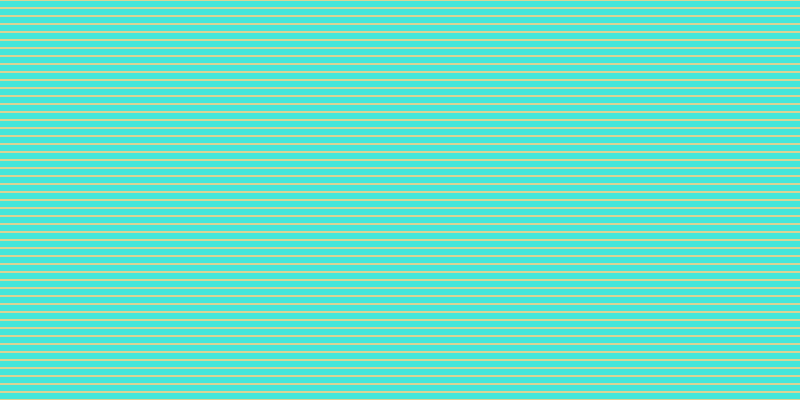 #09decf (75%), #dbd393 horizontal lines, two pixels wide, six pixels apart