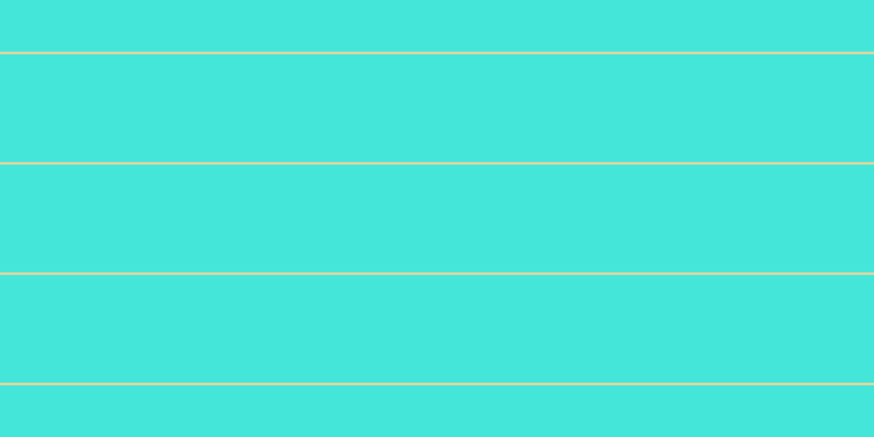 #09decf (75%), #fcd393 horizontal lines, two pixels wide, ninety-nine pixels apart