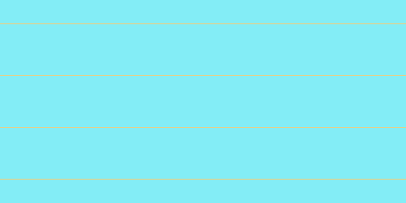 #09def0 (50%), #dbd393 horizontal lines, two pixels wide, one hundred pixels apart