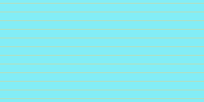 #09def0 (50%), #dbd393 horizontal lines, two pixels wide, thirty-two pixels apart