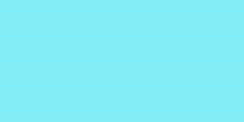#09def0 (50%), #dbd393 horizontal lines, two pixels wide, eighty pixels apart