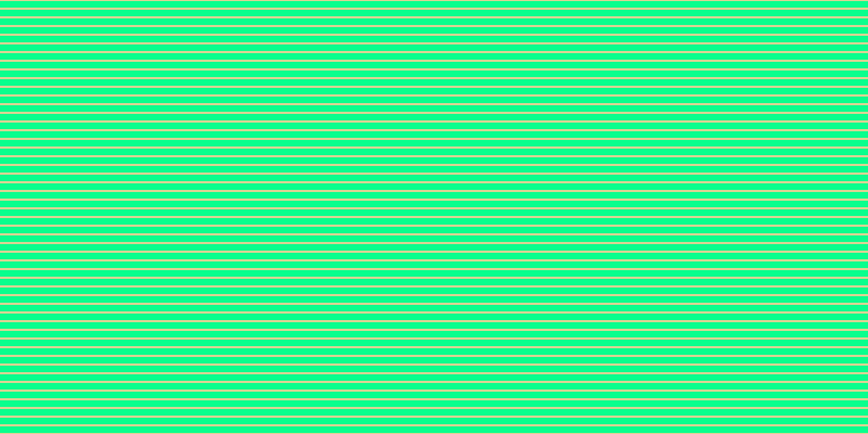 #09ff8d, #dbd393 horizontal lines, two pixels wide, six pixels apart