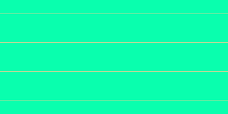 #09ffae, #dbd393 horizontal lines, two pixels wide, ninety-nine pixels apart