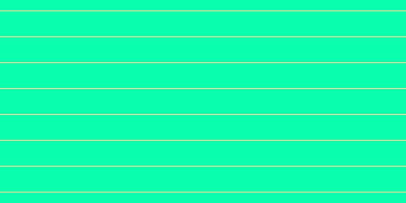#09ffae, #fcd393 horizontal lines, two pixels wide, forty-nine pixels apart
