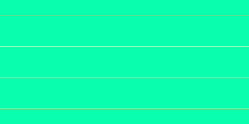 #09ffae, #fcd393 horizontal lines, two pixels wide, ninety-nine pixels apart