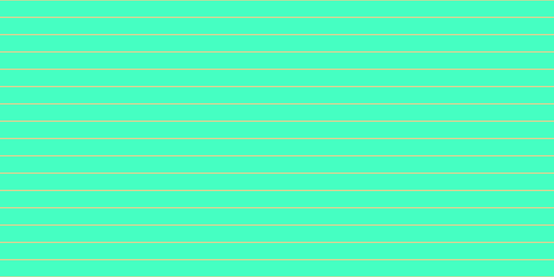 #09ffae (75%), #dbd393 horizontal lines, two pixels wide, twenty-three pixels apart