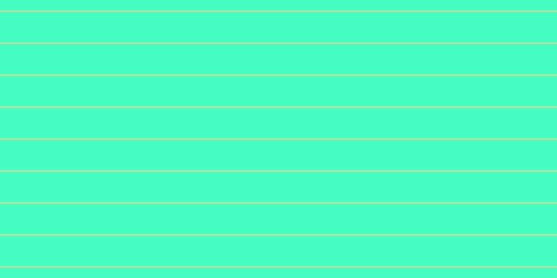 #09ffae (75%), #dbd393 horizontal lines, two pixels wide, forty-four pixels apart
