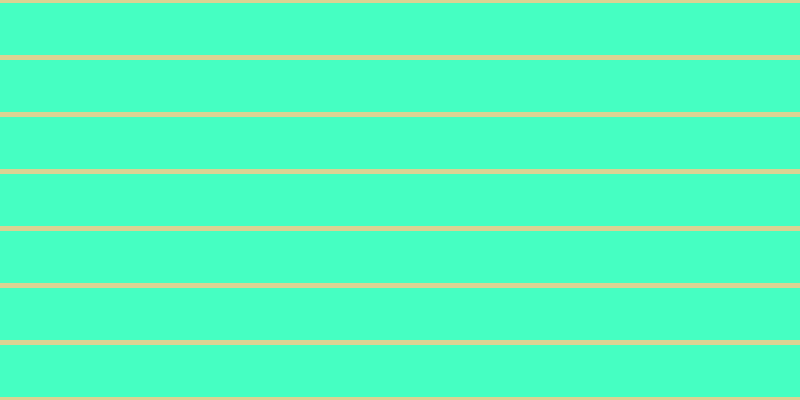 #09ffae (75%), #dbd393 horizontal lines, five pixels wide, fifty-two pixels apart