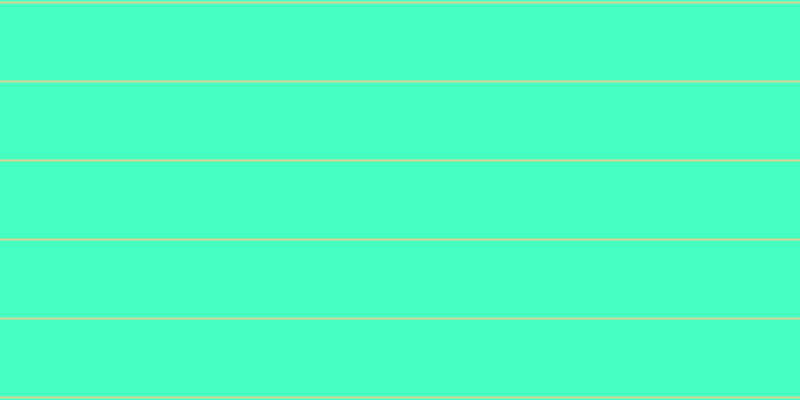 #09ffae (75%), #dbd393 horizontal lines, two pixels wide, seventy-seven pixels apart