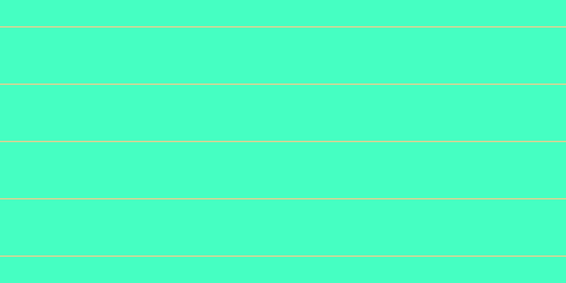 #09ffae (75%), #dbd393 horizontal lines, two pixels wide, seventy-nine pixels apart