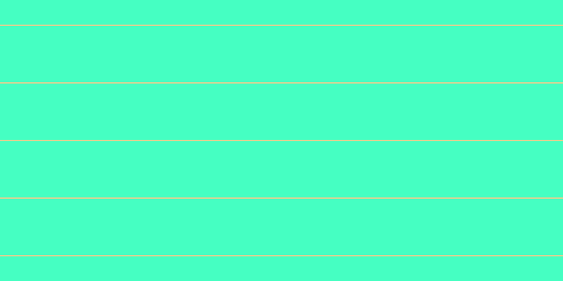 #09ffae (75%), #dbd393 horizontal lines, two pixels wide, eighty pixels apart