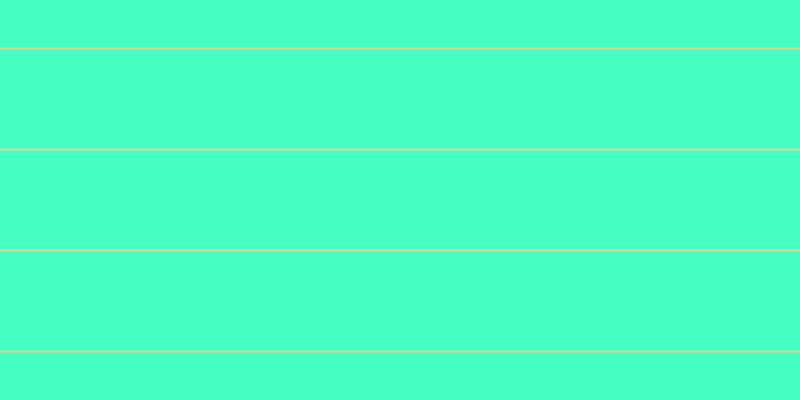 #09ffae (75%), #dbd393 horizontal lines, two pixels wide, ninety-nine pixels apart