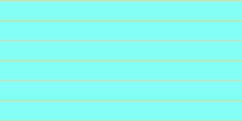 #09fff0 (50%), #dbd393 horizontal lines, two pixels wide, sixty-four pixels apart