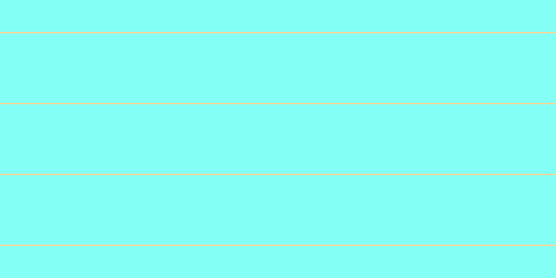 #09fff0 (50%), #fcd393 horizontal lines, two pixels wide, one hundred pixels apart