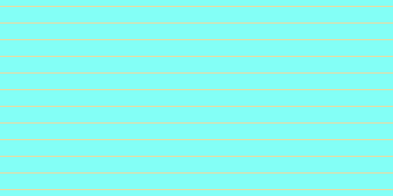 #09fff0 (50%), #fcd393 horizontal lines, two pixels wide, thirty-two pixels apart