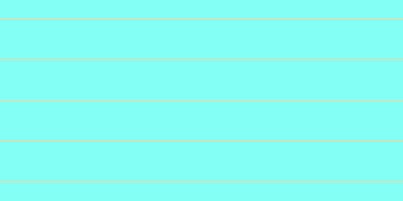 #09fff0 (50%), #fcd393 horizontal lines, two pixels wide, seventy-nine pixels apart