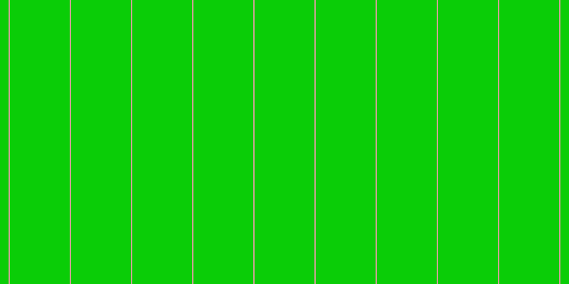#0acd07, #caa393 vertical lines, two pixels wide, eighty-four pixels apart
