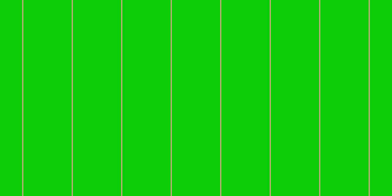 #0acd07, #eba393 vertical lines, two pixels wide, ninety-nine pixels apart