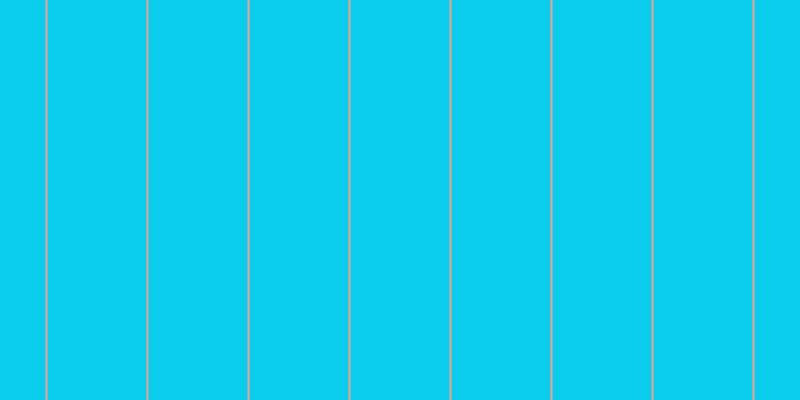 #0acdee, #eba393 vertical lines, two pixels wide, ninety-nine pixels apart