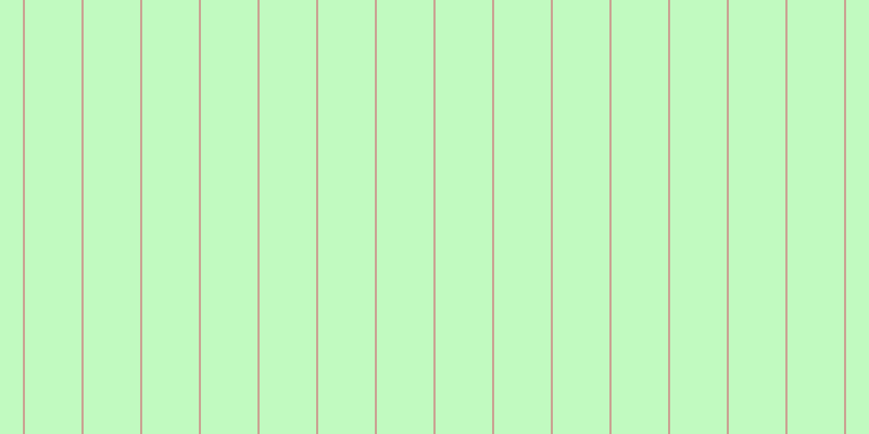 #0aee07 (25%), #caa393 vertical lines, two pixels wide, fifty-two pixels apart