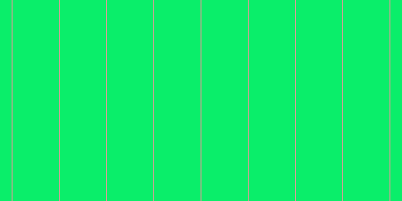 #0aee6a, #caa393 vertical lines, two pixels wide, ninety-two pixels apart