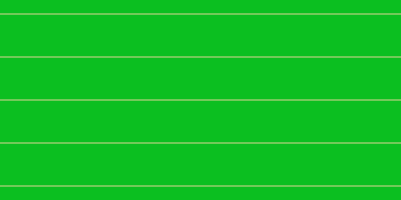 #0bbf20, #dbd393 horizontal lines, two pixels wide, eighty-four pixels apart