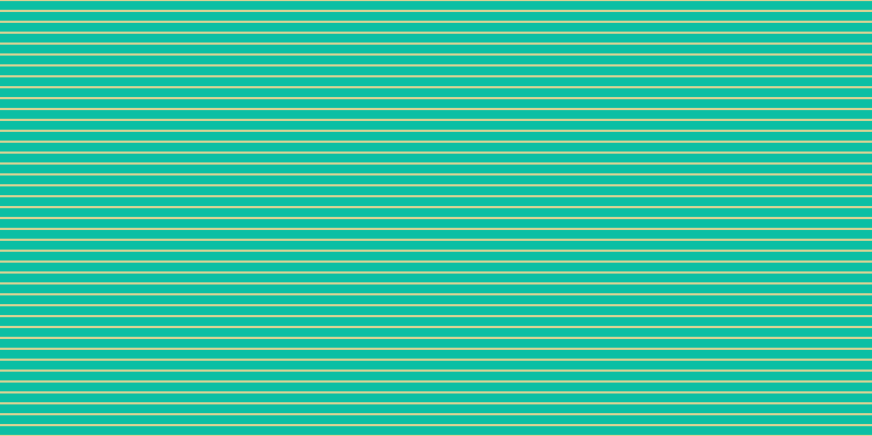 #0bbfa4, #dbd393 horizontal lines, two pixels wide, eight pixels apart