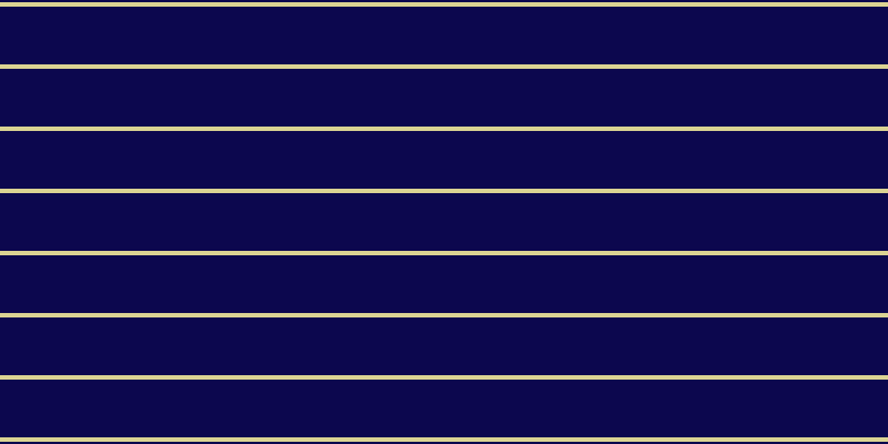 #0c074e, #dbd393 horizontal lines, four pixels wide, fifty-two pixels apart