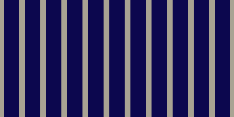 #0c074e, #a9a393 vertical lines, twenty pixels wide, fifty-two pixels apart