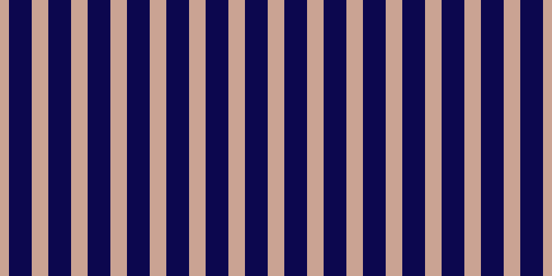 #0c074e, #caa393 vertical lines, twenty-four pixels wide, thirty-three pixels apart