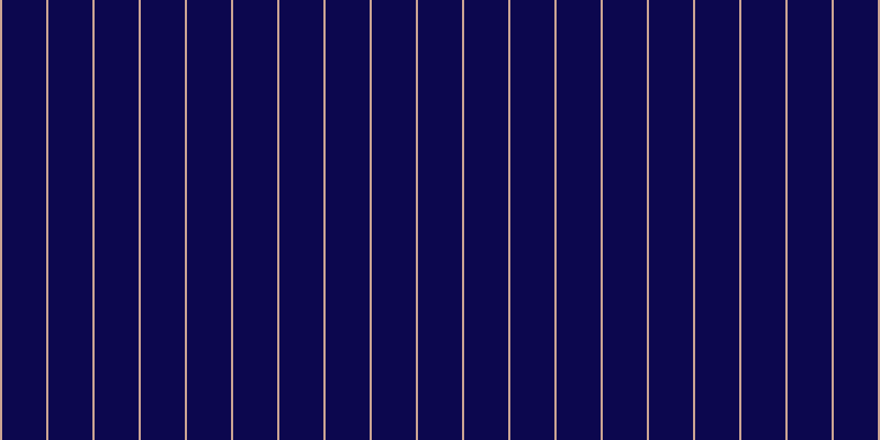 #0c074e, #caa393 vertical lines, two pixels wide, forty pixels apart