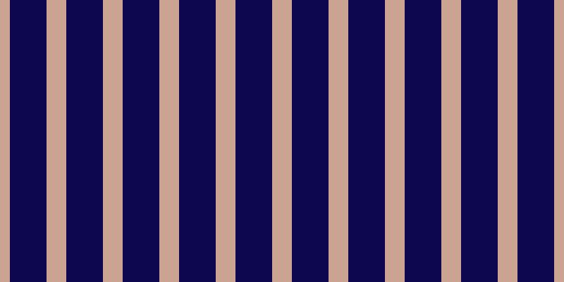 #0c074e, #caa393 vertical lines, twenty-eight pixels wide, fifty-two pixels apart