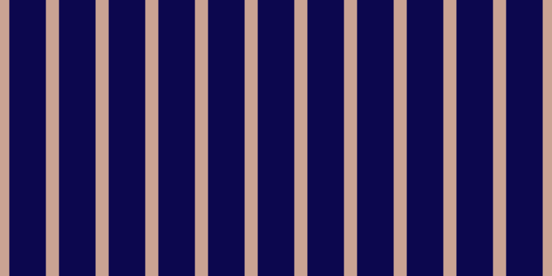 #0c074e, #caa393 vertical lines, nineteen pixels wide, fifty-three pixels apart