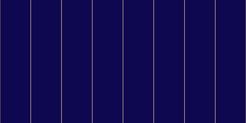 #0c074e, #caa393 vertical lines, two pixels wide, ninety-eight pixels apart