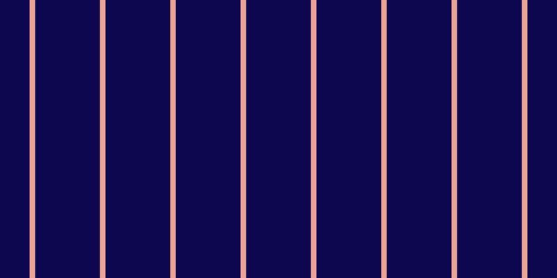 #0c074e, #eba393 vertical lines, eight pixels wide, ninety-three pixels apart