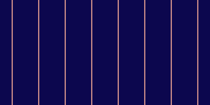 #0c074e, #eba393 vertical lines, four pixels wide, ninety-seven pixels apart