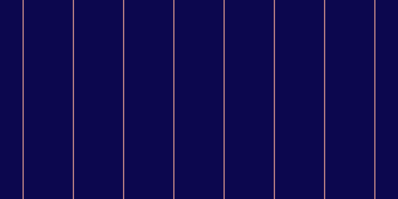 #0c074e, #eba393 vertical lines, two pixels wide, ninety-nine pixels apart