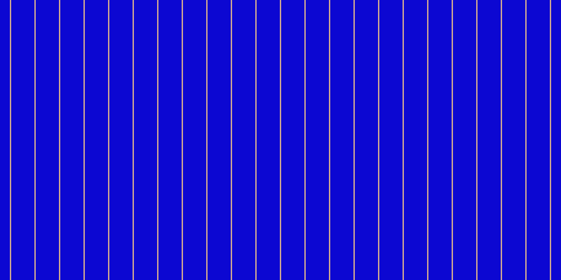 #0c07d2, #caa393 vertical lines, two pixels wide, thirty-three pixels apart