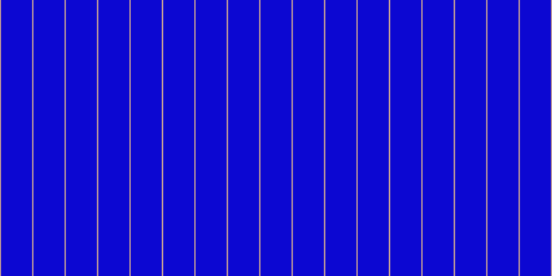 #0c07d2, #caa393 vertical lines, two pixels wide, forty-five pixels apart
