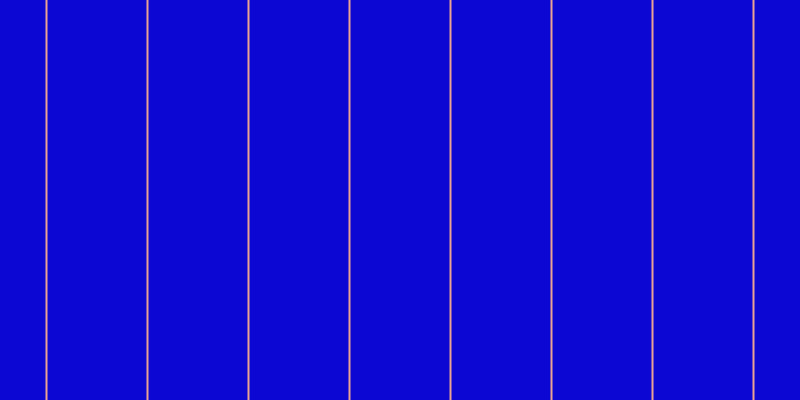 #0c07d2, #eba393 vertical lines, two pixels wide, ninety-nine pixels apart
