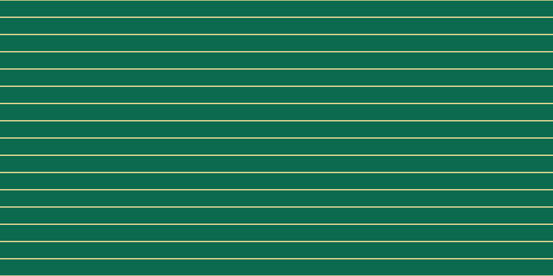 #0c6a4e, #dbd393 horizontal lines, two pixels wide, twenty-three pixels apart