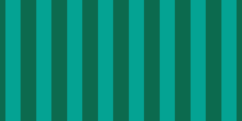 #0c6a4e, #04a393 vertical lines, fifty pixels wide, fifty-two pixels apart