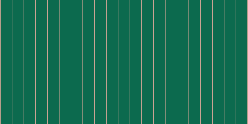 #0c6a4e, #caa393 vertical lines, two pixels wide, thirty-six pixels apart