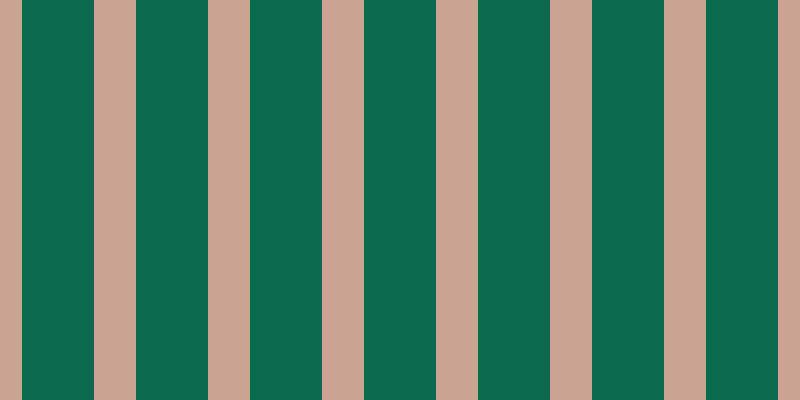 #0c6a4e, #caa393 vertical lines, forty-two pixels wide, seventy-two pixels apart