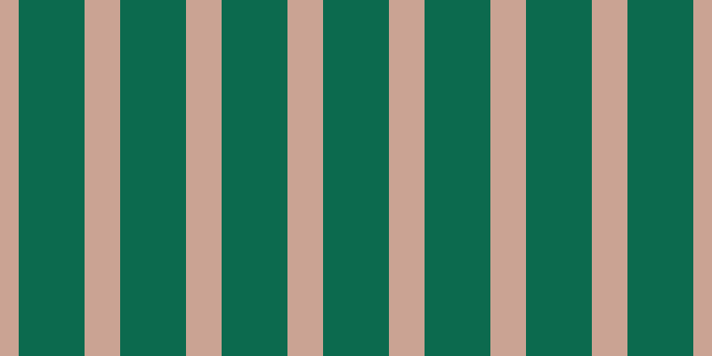 #0c6a4e, #caa393 vertical lines, forty pixels wide, seventy-four pixels apart