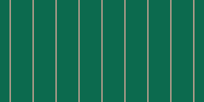 #0c6a4e, #caa393 vertical lines, five pixels wide, eighty-five pixels apart