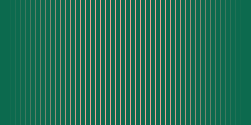 #0c6a4e, #eba393 vertical lines, two pixels wide, fourteen pixels apart